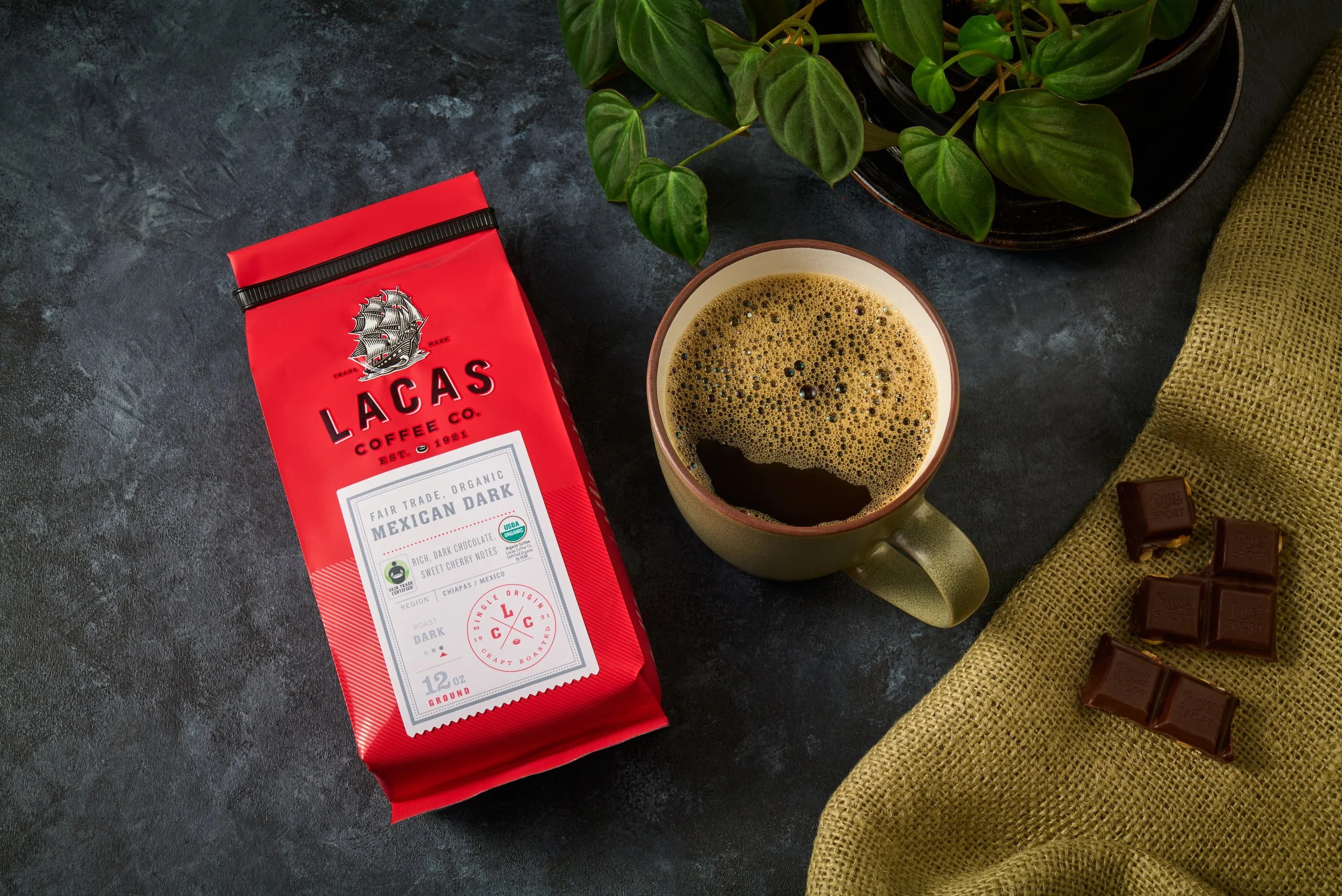Fair Trade Organic Mexican Chiapas Dark Roast — Lacas Coffee Company